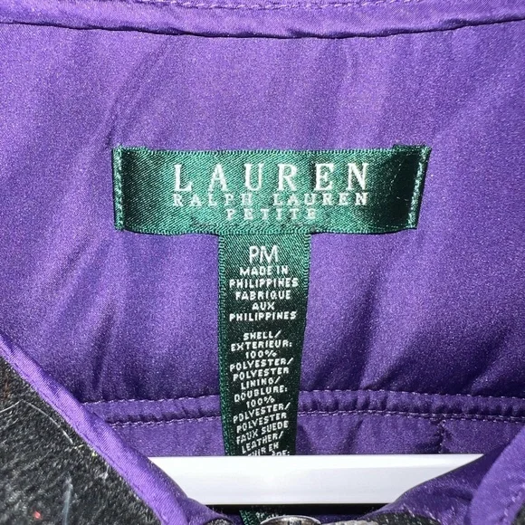 LAUREN RALPH LAUREN Petite Cheetah Vest Size PM - Picture 2 of 9